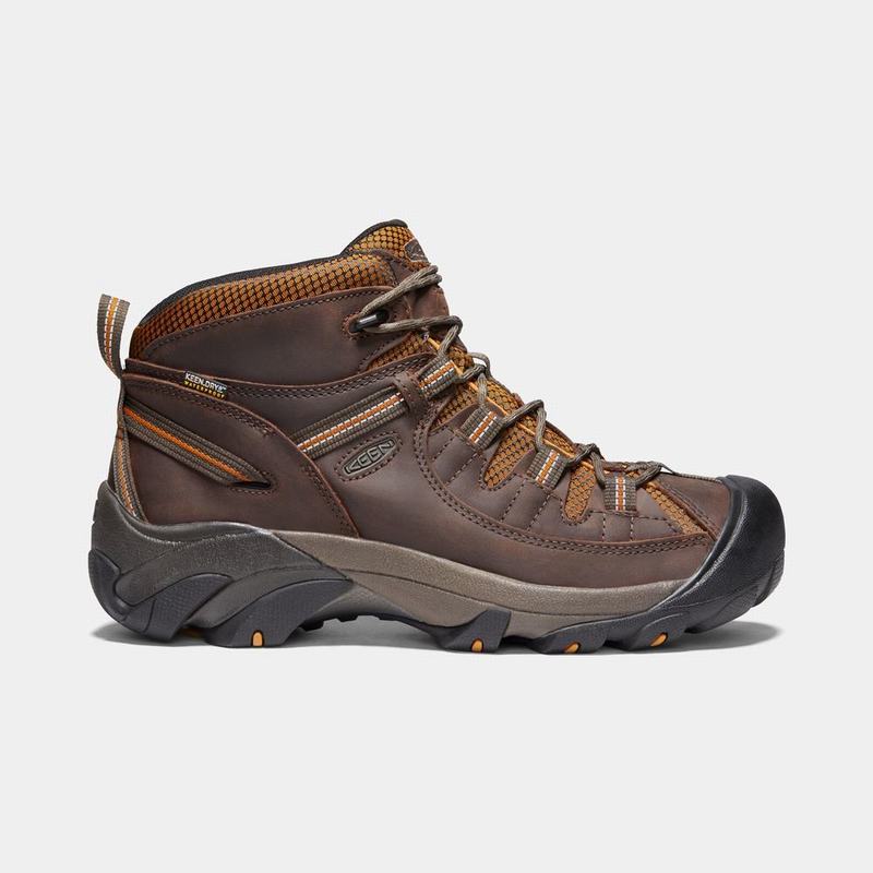 Botas De Montaña Keen Targhee II Waterproof Mid Para Hombre Marrom - Botas Keen Mexico (059618-HNS)